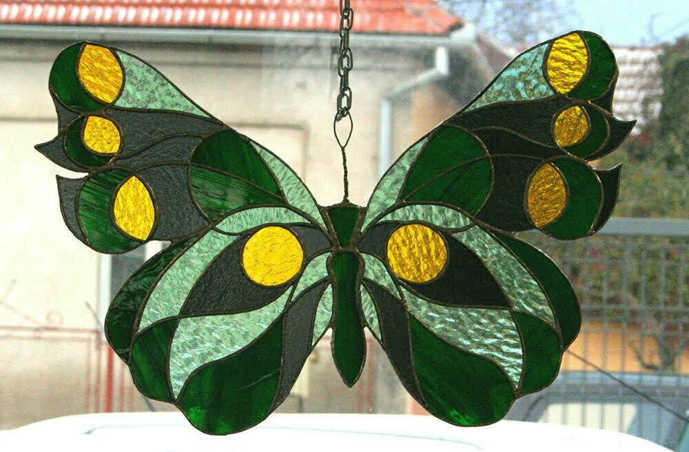 Fluture verde2
